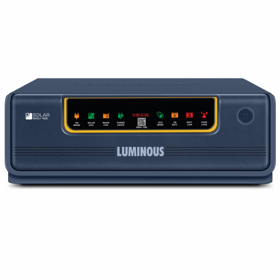 Luminous Solar NXG+ 1100 hybrid inverter front view